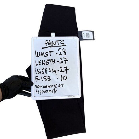 Lyssé New York NWT Womens S High Waist Custom Ponte Espresso Legging Ankle Pants - Picture 9 of 15